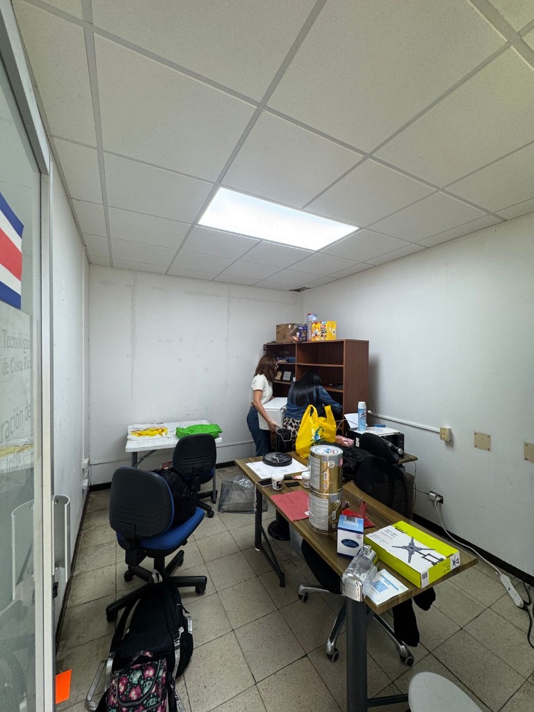 Desalojo y organización del espacio previo a la obra
